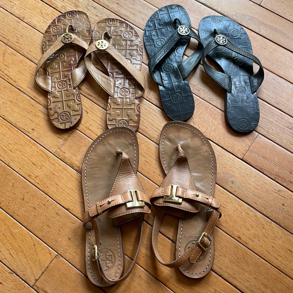 Tory sandals all size 7
